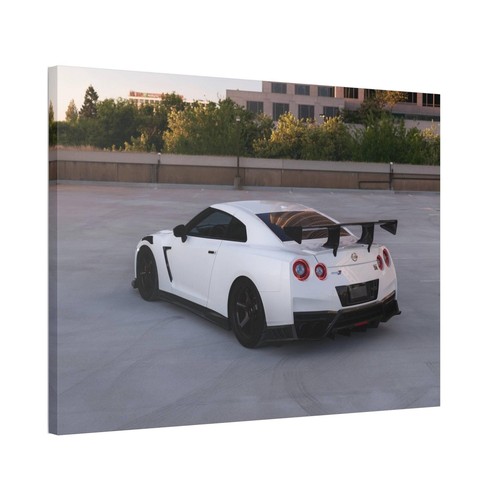 Nissan R35 GTR hochauflösender horizontaler Leinwanddruck in Museumsqualität #010 - Bild 1 von 10