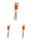 Solar Powered Big Eyed Animal Wind Chime LED Garden Light