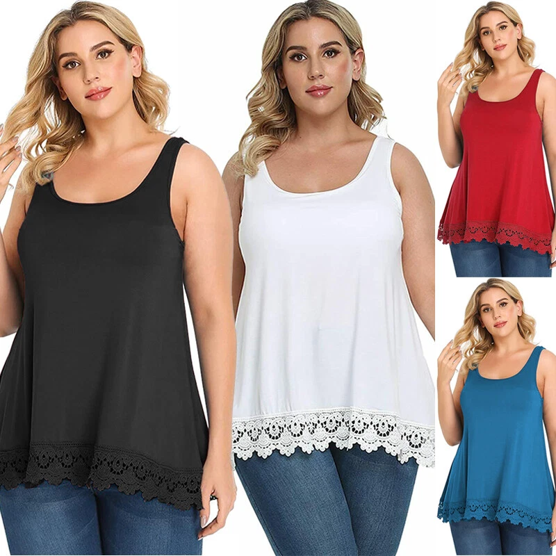 Plus Size Tank Tops With Built In Bra