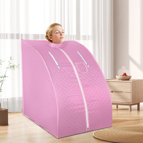 Mobile Dampfsauna Heimsauna Mini-Dampfsauna mit Klappstuhl 1000W - Bild 11 von 29