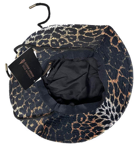 Sombrero de cubo Jeremy Scott estampado de leopardo animal - Imagen 3 de 8