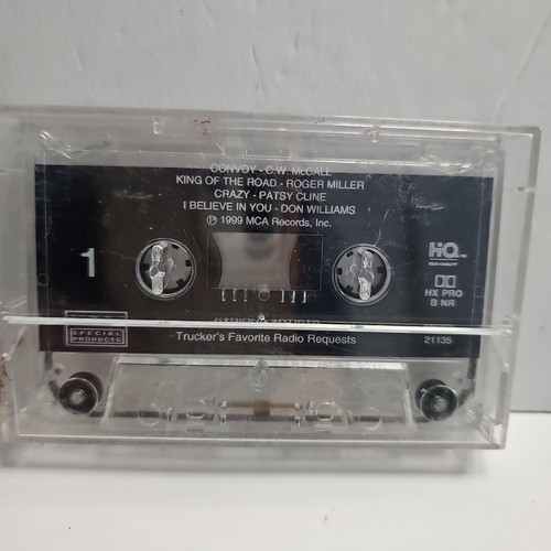 Trucker's Favorite Radio Requests Cassette Tape ONLY Convoy King Of Road 1999 - Picture 3 of 4