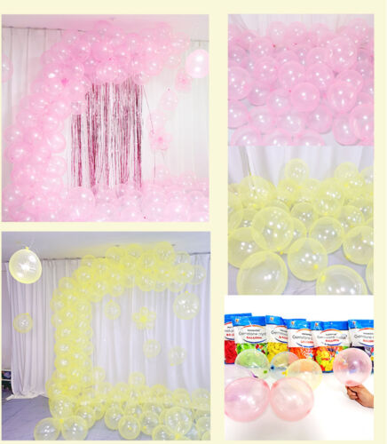 50pcs 10" Mixed Neon Color Latex Balloons Celebration Party Wedding Birthday - Picture 13 of 13