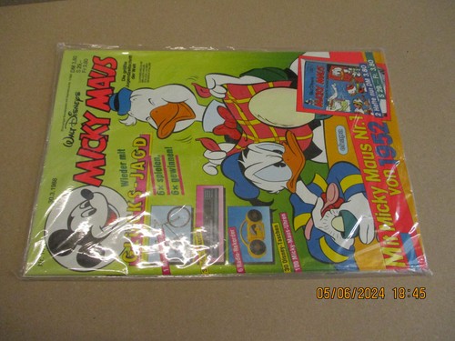 MIcky Maus 14/88  Doppelpack Original verschweisst mit MM 1/52