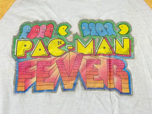Vintage PAC-MAN FEVER Single Stitch T-Shirt Youth M (10-12) Arcade Collectible - Picture 3 of 21