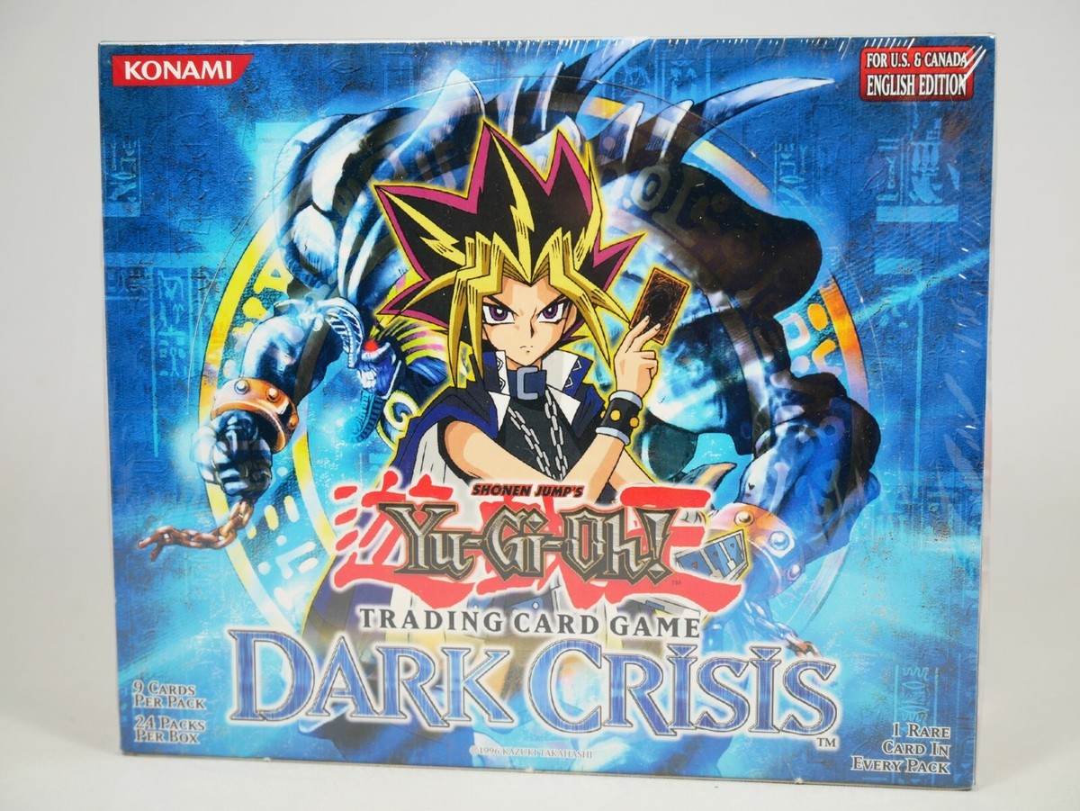 Yugioh Dark Crisis Booster Box DCR Unlimited Sealed 24 Packs Mint