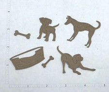 Die Cuts Dogs 24 Pieces