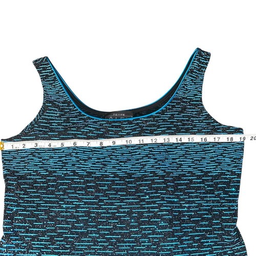 Vintage Alex Evenings Sleeveless Shimmer Metallic Blouse Top Petite (PXL) ~EUC - Picture 4 of 5