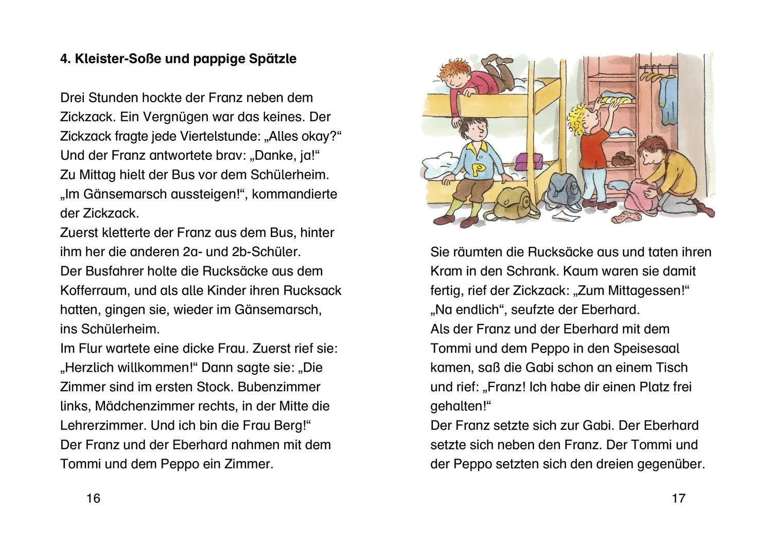 Thumbnail - Franz Auf Klassenfahrt - Christine Nöstlinger - 9783789113901
