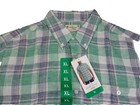 Weatherproof Short Sleeve Green Shirts for Men