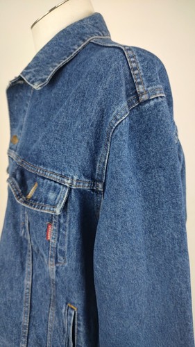 CARRERA JEANS GIUBBINO UOMO Tg XL MAN CASUAL VINTAGE JACKET DENIM - Imagen 6 de 9