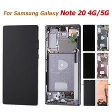 OLED For Samsung Galaxy Note 20 N980 N981 4G 5G LCD Display Touch Screen  Frame
