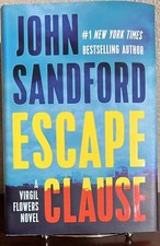 Virgil Flowers #9: ESCAPE CLAUSE By John Sandford (2016, Hardcover) 1st/1st