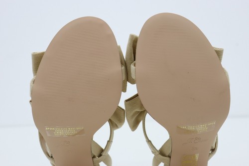 J. Crew Lucie Bow Slingback in Natural Twill 8.5 NEW No Box - Picture 10 of 14