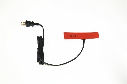 Almohadilla calefactora flexible de silicona 2"" X 7"" 51 X 178 mm 25 W con enchufe JSRGO CE - Imagen 10 de 12