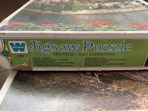 VINTAGE 50-60s JIGSAW PUZZLES, WHITMAN, MB MILTON BRADLEY BUILT RITE, READ! - Picture 6 of 12