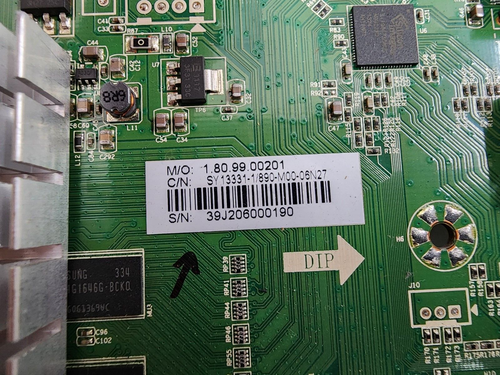 Seiki SE55UY04 Repair Parts Kit Boards SY13331 (CV3393CH-O), 5555T12C02 (T550QV) - Picture 3 of 18