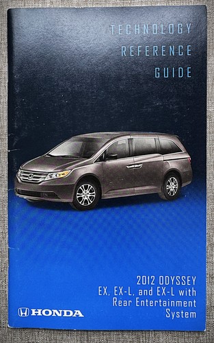 2012 Honda Odyssey Owner's Manuel Lot: (9) Original Pieces: SHIPS FREE & INSURED - Picture 7 of 12