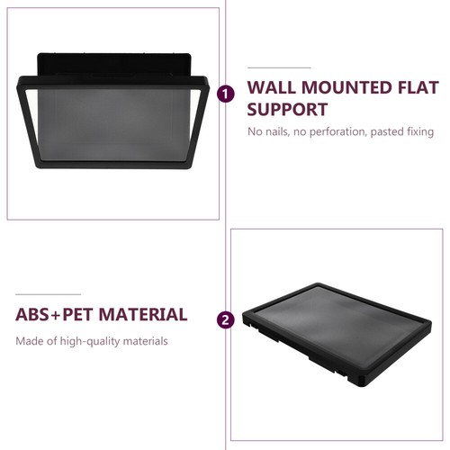 Waterproof and Anti-fog Storage Box Shower Tablet Case Rotatable - Afbeelding 7 van 12