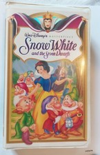 Snow White and the Seven Dwarfs Disney Materpiece VHS 1524 Englisch