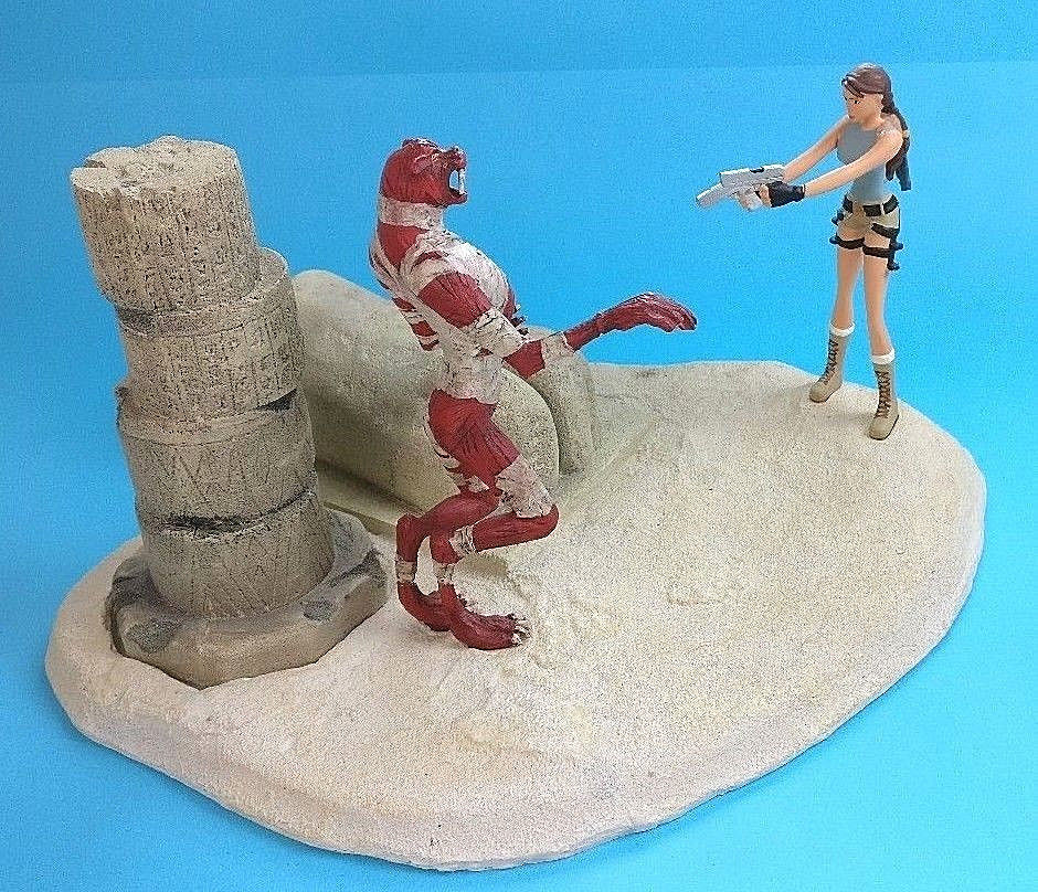 Scène Lara Croft contre la momie d'Egypte Neuf en boite Tomb raider Eidos Scène Lara Croft contre la momie d'Egypte Neuf en boite Tomb raider Eidos