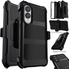 For Samsung Galaxy S25 Edge Shockproof Hybrid Hard Case Phone Cover /Belt Clip