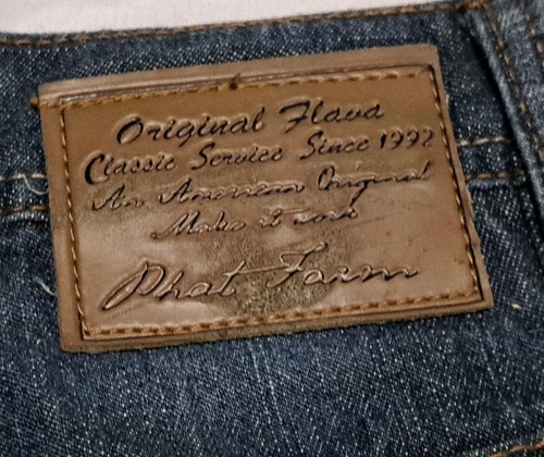 Phat Farm Jeans Men's Slim 34 W × 32 L Made In Bangladesh 2010 - Picture 9 of 15