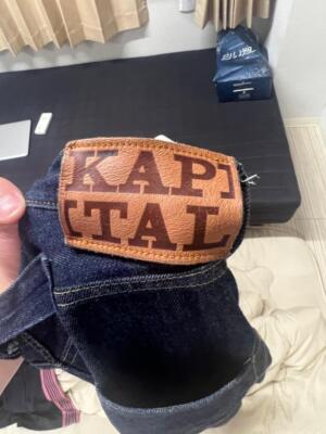 KAPITAL authentic Men's bone denim Jeans pants bottoms