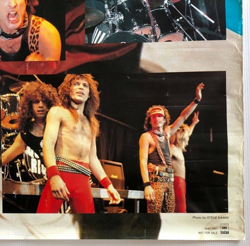 Quiet Riot / Condition Critical 1984 Japan Original Promo Poster A1 23x33 in - Picture 5 of 5
