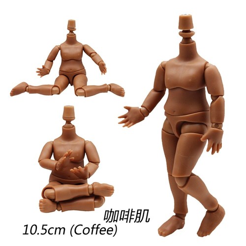 11CM Doll Toys Body Head 11 1/12 BJD Body Spherical Joint Doll Toy Hand Set - Picture 9 of 34