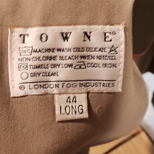 Vintage London Fog Town gefütterter Trenchcoat 44 lang - Bild 5 von 9