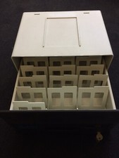 Vintage Bantex Diskette Storage Drawer