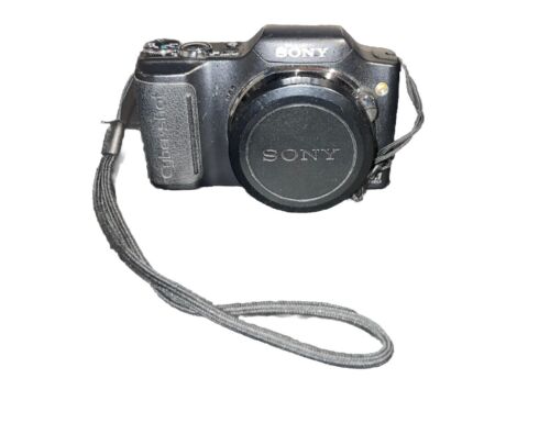 Sony Cyber-shot DSC-H20 10.1MP Digital Camera - Black Tested Works! - Picture 2 of 6