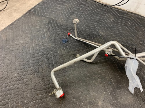 2004-2005 Mazda Miata Oem AC Discharge Condenser Hard Line Low High Side Set 1.8 - Picture 6 of 9