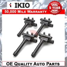 Ikio 4X IGNITION COIL PACK FOR LAND ROVER FREELANDER (1998-2006) 1.8 MFPC15x4LR