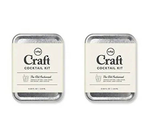 W&P Craft Cocktail Kit Old Fashioned Portable Kit for Drinks on the Go Carry SET