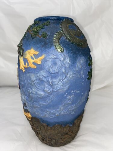 Vintage Dungeons and Dragons Wizard Dragon Vase Fantasy - Bild 5 von 13