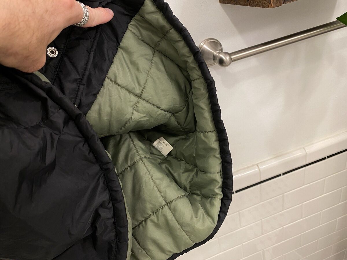 1990s/Y2K vtg DIESEL DENIM DIVISION blk ZIP PUFFER BOMBER 1990s/Y2K vtg DIESEL DENIM DIVISION blk ZIP PUFFER BOMBER