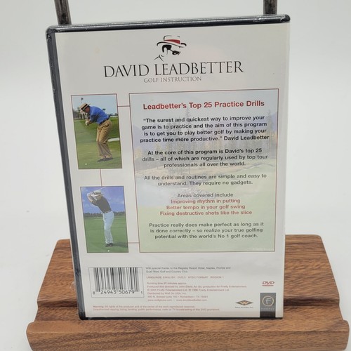 Factory Sealed New David Leadbetter DVD Golf Instruction DVD Ships Safe - Picture 2 of 3