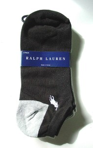 3-Pairs-POLO-RALPH-LAUREN-Ankle-Socks-Peds-Womens-Size-9-11-NEW-NWT