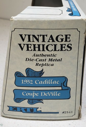 ERTL Vintage Vehicles 1952 Cadillac Coupe DeVille Pink 1:43 Scale NIB - Picture 6 of 7