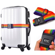suitcase belt lock