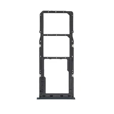 For Samsung A51 4G A515 2019 Dual Sim Card Tray Replacement Part BLACK