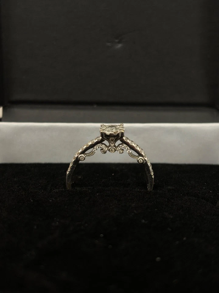 Natural Diamond Engagement Ring Set Pre-Owned  - Image 3 of 4