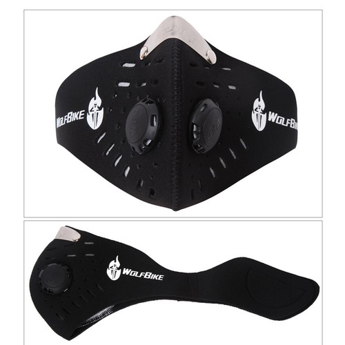 Breathable Face Mask Anti Gas Smoke Half Face Mask Reusable For Outdoor Sports - Picture 10 of 36
