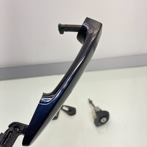 12-18 BMW F22 F30 F32 M3 M4 COMFORT ACCESS LEFT DRIVER DOOR HANDLE BLUE 7329361 - Picture 2 of 15