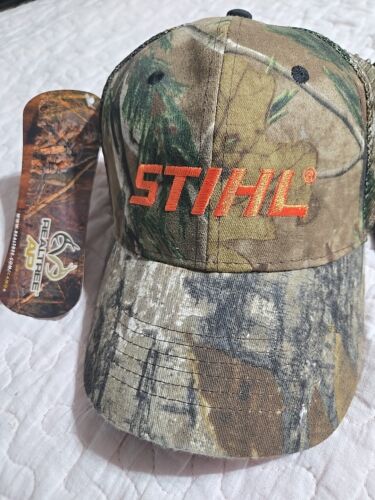 STIHL Camo Black Genuine Licensed Baseball Cap Hat BRAND NEW OEM Lot Of 2 - Picture 2 of 7