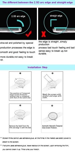 High Definition Screen Protector Case for Samsung Galaxy Watch 46mm SM-R800N - 第 3/4 張圖片