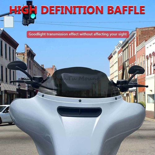 9" Windshield Fit for Harley Touring FLHTK Street Glide Special FLHXS 2014-2022 - Picture 5 of 19