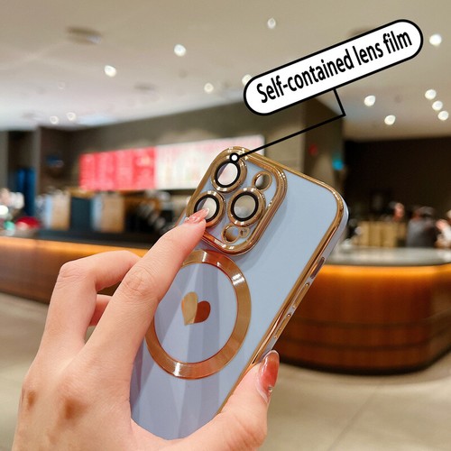 Coque en TPU À Motifs Magnétique For iPhone 16 Pro Max 15 14 13 12 Étui MagSafe - Imagen 8 de 21